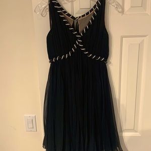 1960s Vintage Silk Chiffon Cocktail Dress